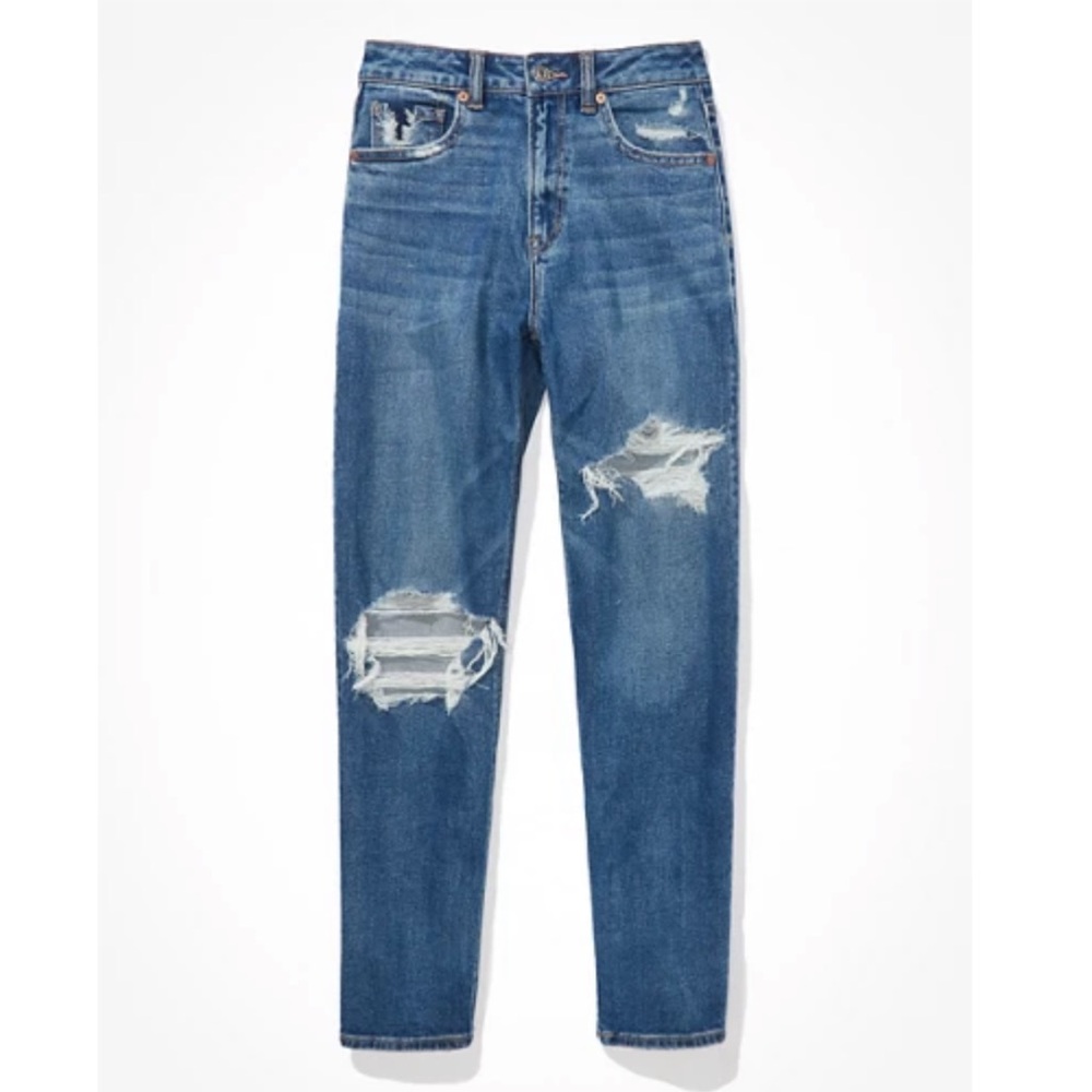 American Eagle Stretch Mom Straight Jeans Size 6